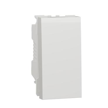 SCHNEIDER Unica NU313618 - Tlačítko střídavé ř.6/0, 1M, bezšroubové, bílá