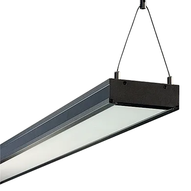 LED svítidlo ALULINK D-12040 1,2M milky Black NW