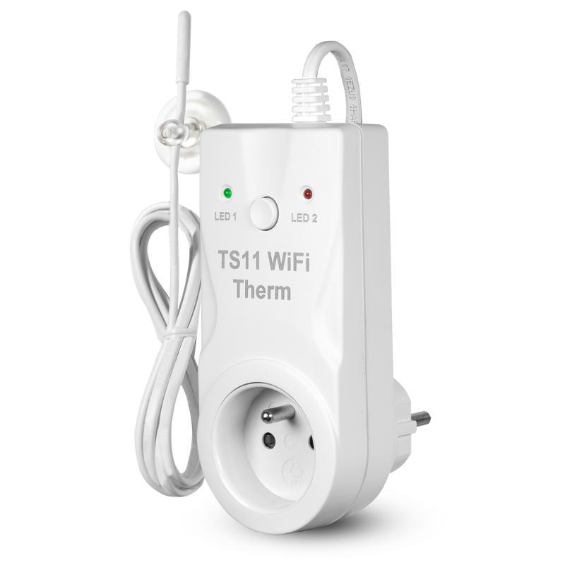 ELEKTROBOCK TS11 WiFi THERM - Termostat a časový spínač v zásuvce s WiFi (0075)