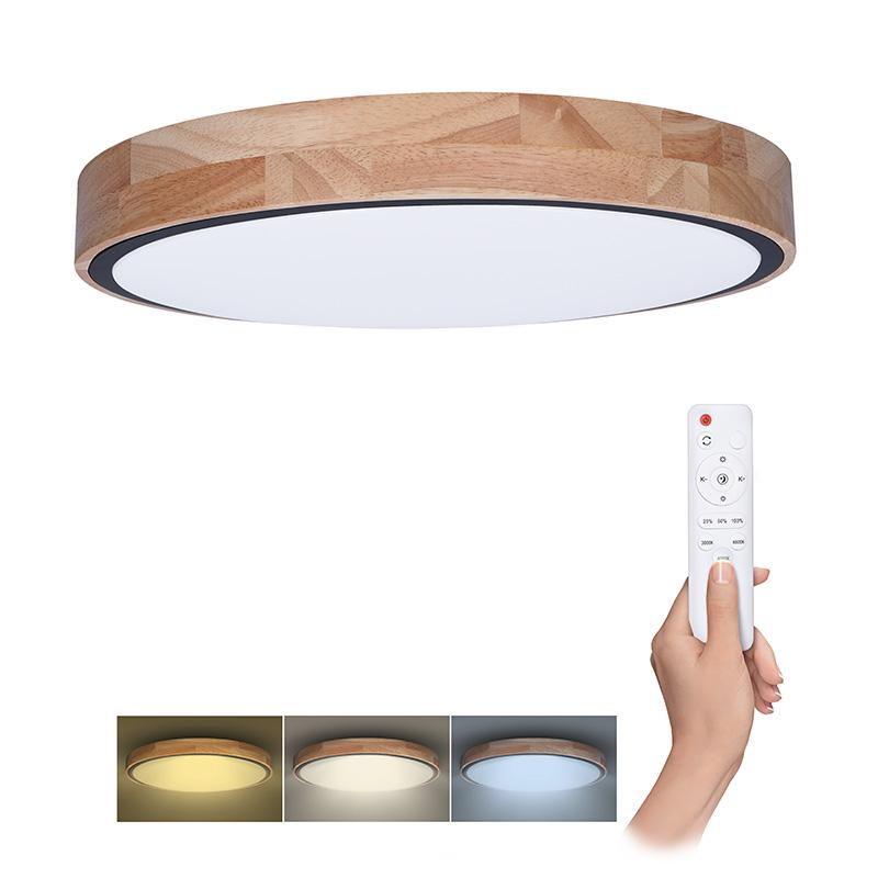 Solight LED osvětlení s dálkový ovladačem Iron Oak, 60W, 4200lm, 51cm, změna chromatičnosti, stmívat