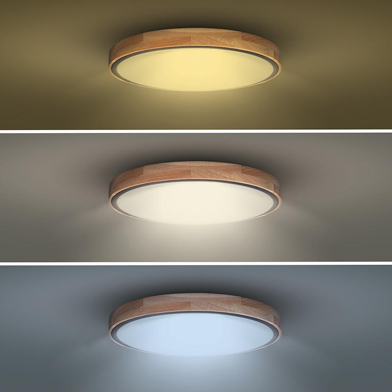 Solight LED osvětlení s dálkový ovladačem Iron Oak, 48W, 3360lm, 40cm, změna chromatičnosti, stmívat