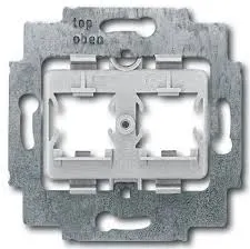 ABB 1753-0-8057 - Třmen se soklem (pro 2x modul Panduit Mini-Com)