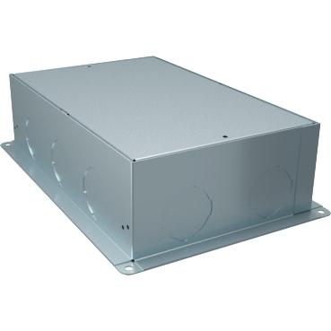 SCHNEIDER Unica System+ INS52003 - Krabice do betonu pro podlahové krabice XL, kovová