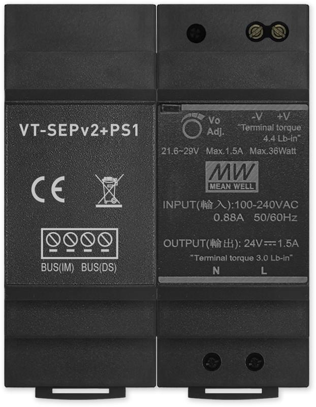 V-LINE VT-SEPv2+PS1 - zdroj se směšovačem napětí a dat (2008-055)