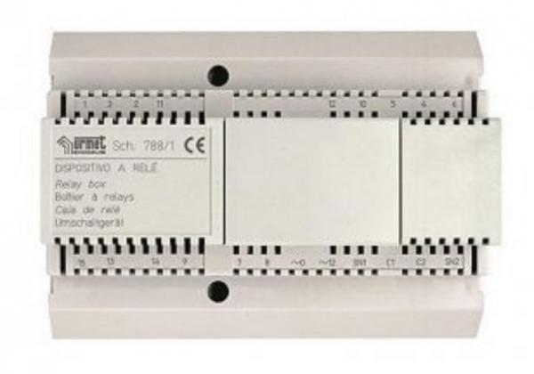URMET 788/51 Relé automatické přepínání 2 tlačítkových panelů