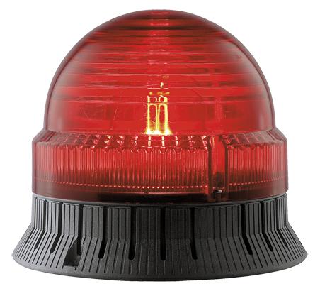 GROTHE 38512 - Výstražný světelný modul GWL 8512, ~/= 12-240V (25W), IP54, červený (bez žárovky)