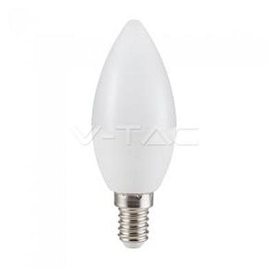 LED Bulb - 5.5W E14 Candle 6400K  6 PCS/PACK, VT-2246