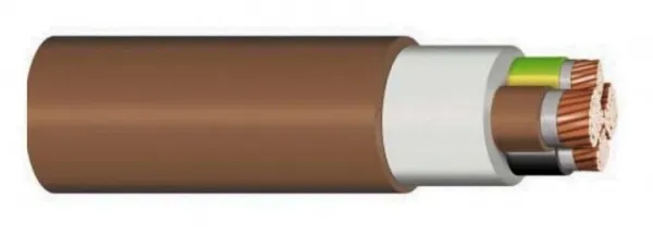 NKT - kabel 1-CXKE-R 2x2,5 RE - ohnivzdorný, bezhalogen