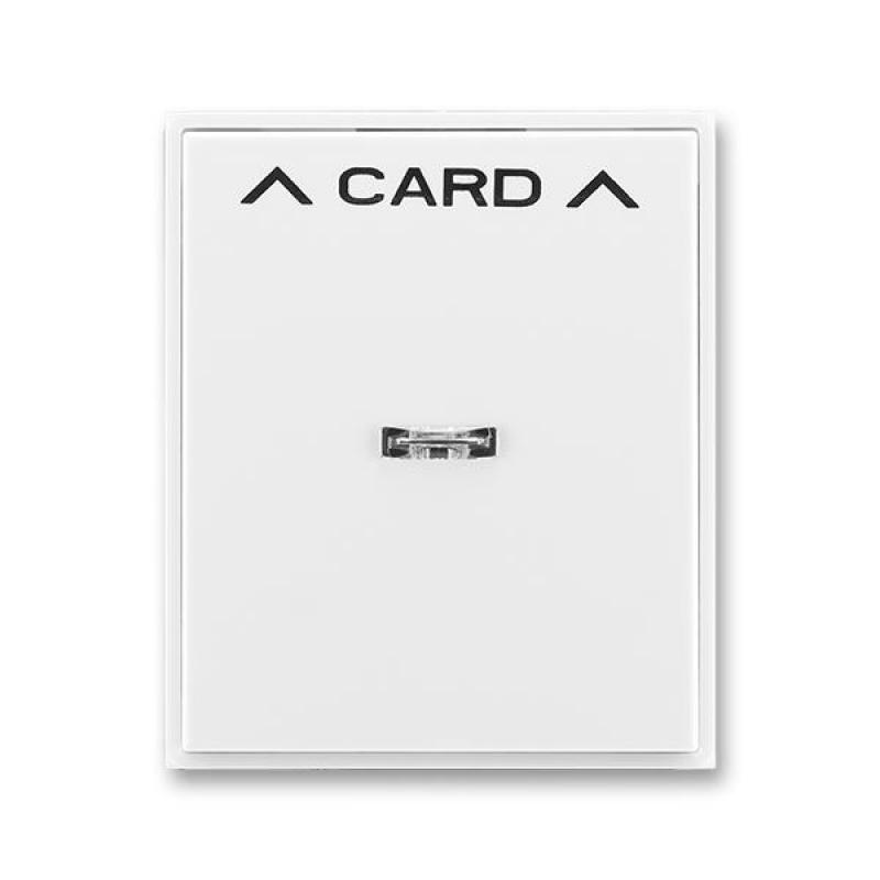 ABB Time 3559E-A00700 03 Kryt sp. kartového, průzor, bílá/bílá