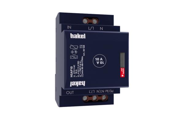 HAKEL 30160 HSAF10 SPD - Dvoustupňový svodič přepětí typu T3 s FV filtrem