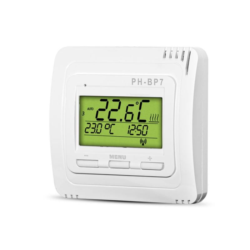 ELEKTROBOCK PH-BP7-V - Bezdrátový termostat - vysílač pro zónovou regulaci podlah. topení (1329)