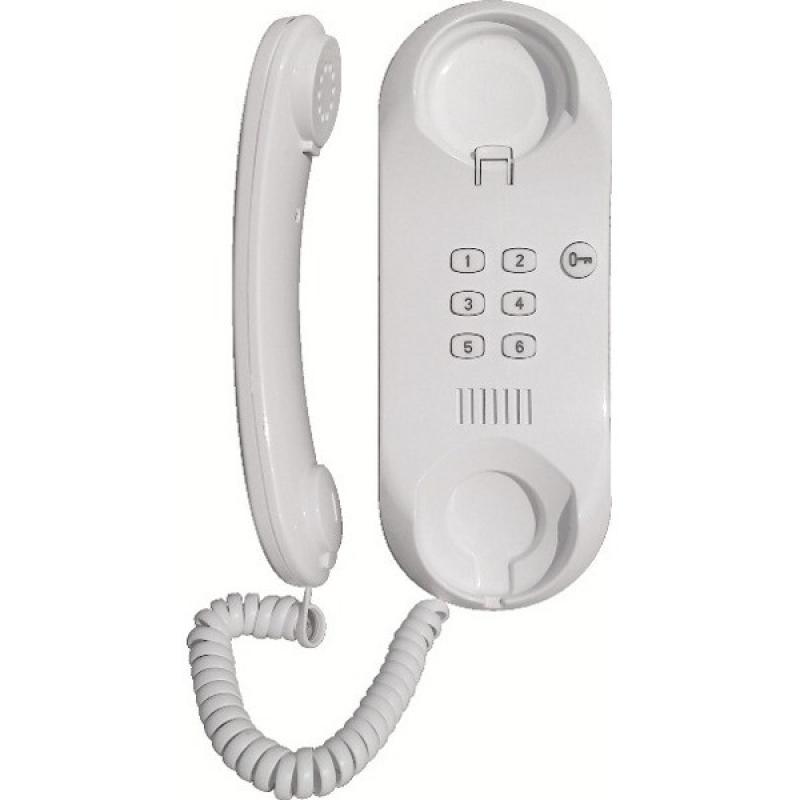 TESLA STROPKOV 4FP 211 23.201/6 Telefon domácí 2-BUS ESO bílý s LED indikací vyzvánění