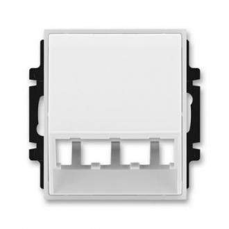 ABB Element 5014E-A00400 01 Kryt pro Panduit Mini-Com nebo LED osvětlení, bílá/led.bílá