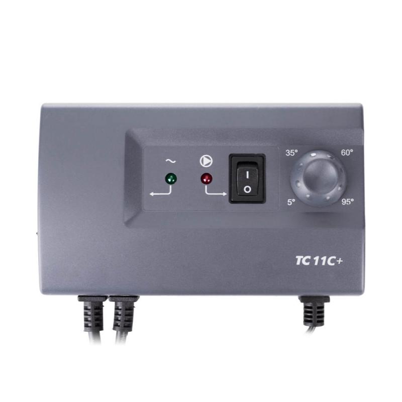 THERMO-CONTROL TC 11C+ - Termostat pro ovládání oběhového čerpadla, Antistop, 1x čidlo, 230V