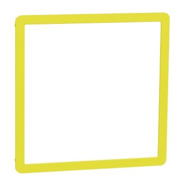 SCHNEIDER Unica NU230001 - Studio Outline - Dekorativní rámeček, žlutá
