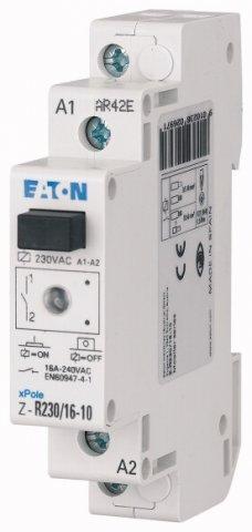 EATON Z-R230/16-10 - Instalační  relé 230V AC, 1 zap. kont. (ICS-R16A230B100)