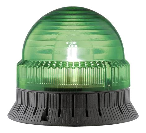 GROTHE 38516 - Výstražný světelný modul GWL 8516, ~/=  12-240 V (25W), IP54, zelený (bez žárovky)