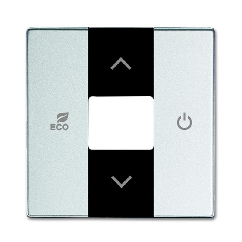 ABB 2CKA006220A0180 - Kryt pro termostat prostorový, hliník. stříbrná, Future® linear