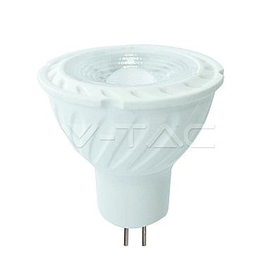 LED Spotlight SAMSUNG CHIP - GU5.3 6.5W MR16 Ripple Plastic Lens Cover 110° 6400K,  VT-257
