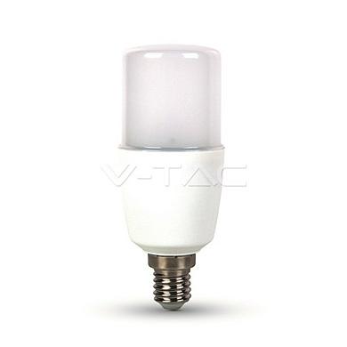 LED Bulb - SAMSUNG CHIP 8W E14 T37 Plastic 4000K,  VT-248
