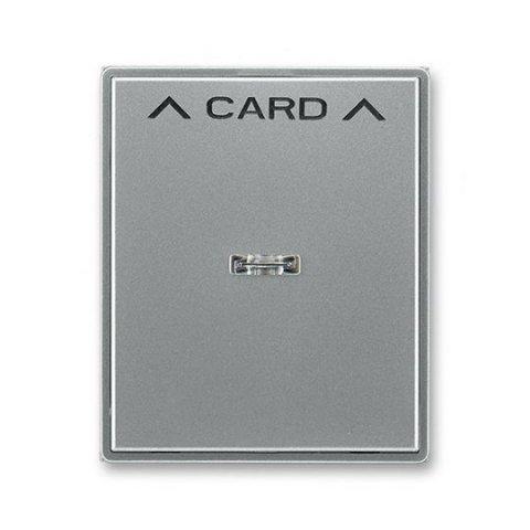 ABB Time 3559E-A00700 36 - Kryt spínače kartového, ocelová