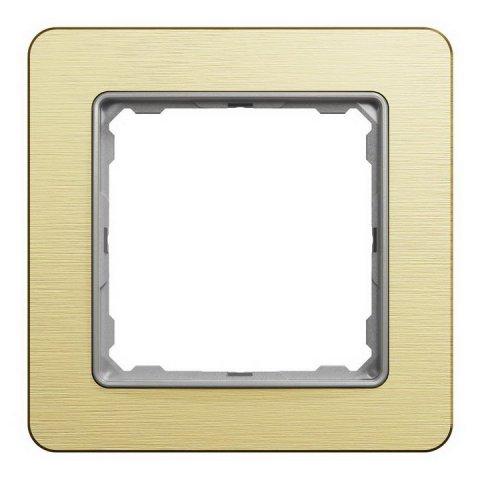 SCHNEIDER Sedna  SDD371801 - Rámeček jednonásobný, Leštěné Zlato