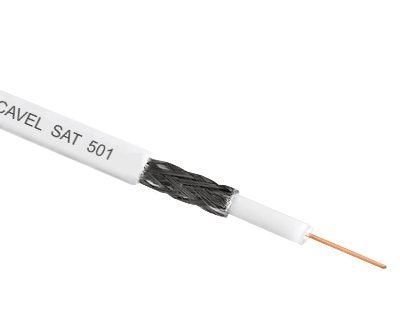 Koaxiální kabel CAVEL SAT 501, 75 Ohm 5mm