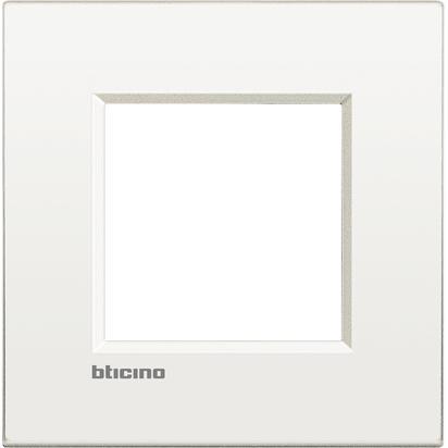 Bticino LIVING.LIGHT LNE4802BN - Rámeček AIR jednonásobný, 2M, bílá