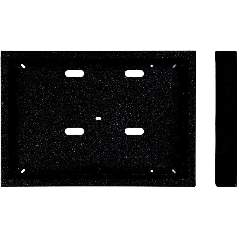 TESLA STROPKOV 4FF 090 96.5 - Krabice KARAT horizontální nad omítku HNO 6 rám (černá)