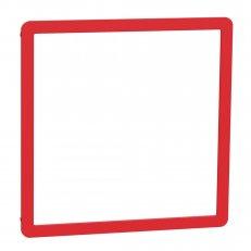 SCHNEIDER Unica NU230013 - Studio Outline - Dekorativní rámeček, červená