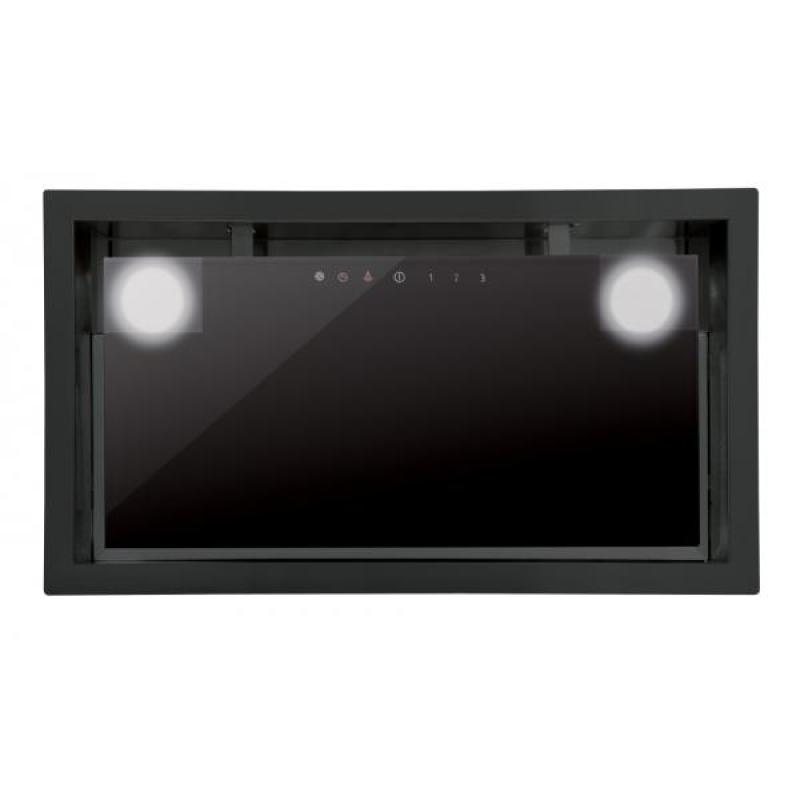 CATA GC DUAL 45 Černé sklo - vestavná digestoř, 45 cm (pro 60 cm skříňku),nerez/černé sklo