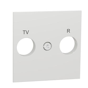 SCHNEIDER Unica NU944018 - Centrální deska pro TV/R zásuvku, 2M, bílá