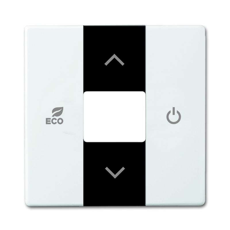 ABB 2CKA006220A0181 - Kryt pro termostat prostorový, studio bílá, Future® linear, Solo®