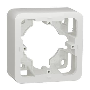 SCHNEIDER Unica Pro NU840218 - Krabice na omítku jednonásobná, bílá