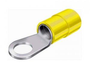 TECHNIK ELEKTRO OI 6-M 8 Oko izolované, průřez 4-6mm2 / M8 / šíře 14mm, izolace PVC žlutá