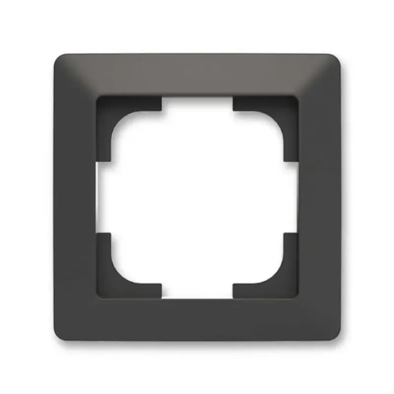 ABB Zoni 3901T-A00010 137 - Rámeček jednonásobný, matná černá/bílá