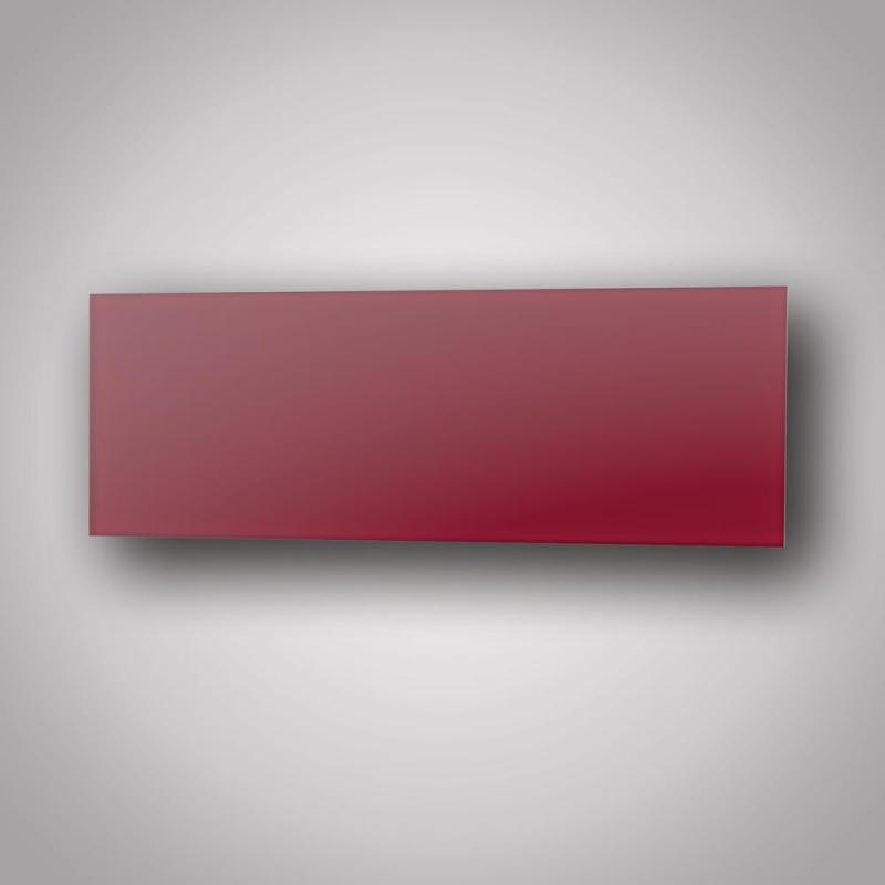 FENIX ECOSUN 500 GS Wine Red-Skleněný bezrám. panel,stěna, strop, 500W(5437178)