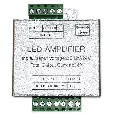 RGB+W Amplifier /for LED Strip 2159/,  VT-2408