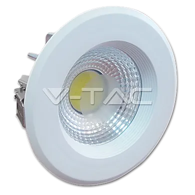 220-240V 10W LED reflektor Downlight bílý 6000K ,  VT-2610