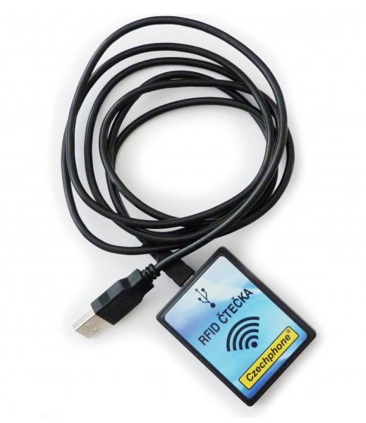 CZECHPHONE 4004001333-USB-nahrávací čtečka RFID čipů