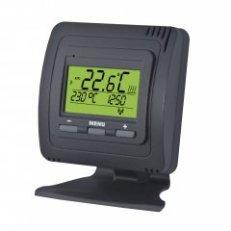 ELEKTROBOCK BT710-1-5 - Bezdrátový prostorový termostat - vysílač, se stojánkem, černá (6790)