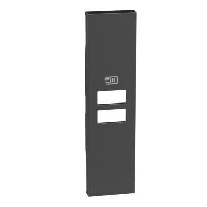 BTICINO Living Now KG13C - Kryt nabíječky USB dvojnásobné, 1M, černá