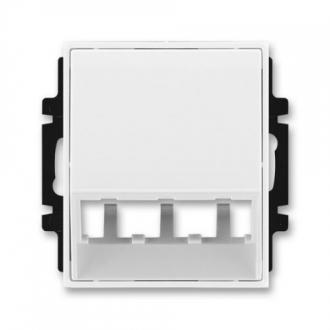 ABB Element 5014E-A00400 03 Kryt pro Panduit Mini-Com nebo LED osvětlení, bílá/bílá