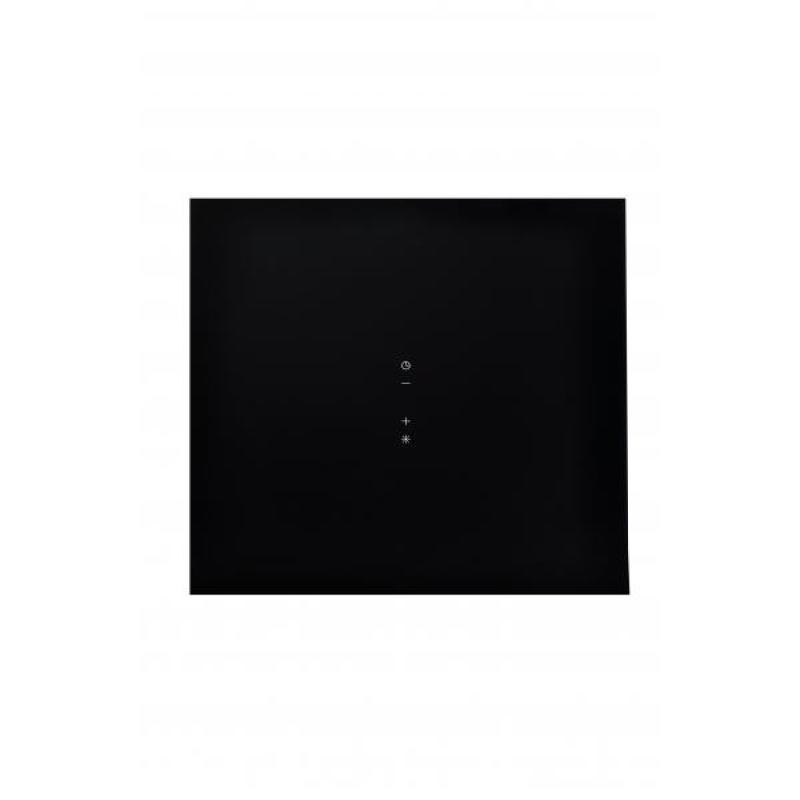 CATA EMPIRE VIP LD 602040 Ostrůvková lustrová digestoř, šíře 40 cm, černá / černé sklo