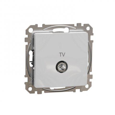 SCHNEIDER Sedna  SDD113474 - TV zásuvka průběžná 7dB, Aluminium