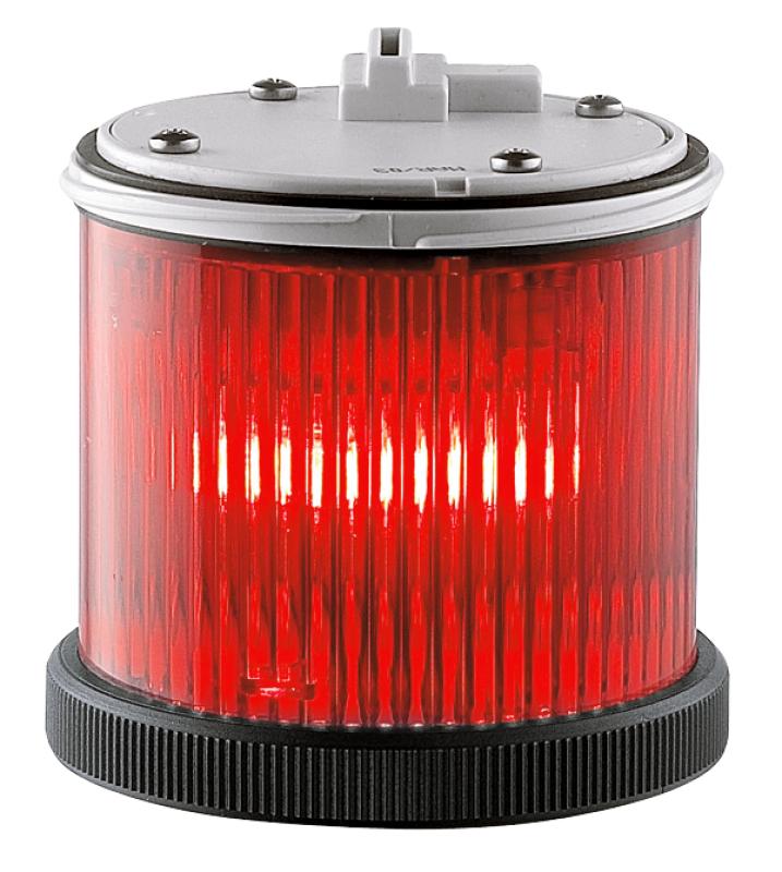 GROTHE 38832 - LED světelný modul TLB 8832 blikající, 24V ~/= , 0,09A,IP65, červená