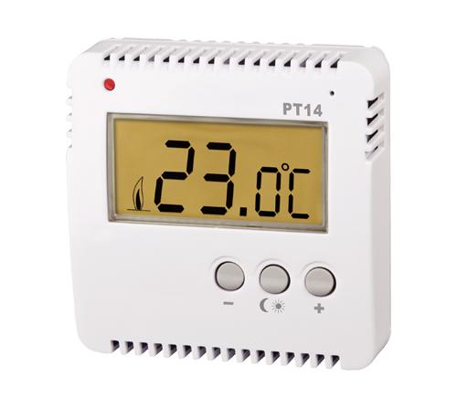 ELEKTROBOCK PT14 - Prostorový termostat pro ovládání elektrického topení. (0623)
