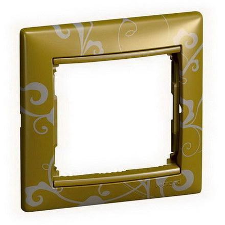 LEGRAND Valena 770020 - rámeček jednonás. zlato barok