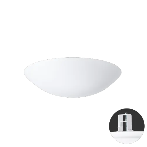 OSMONT IN-22KNV83/PM08 HF - Vestavné svítidlo (žárovka/zářivka), plast, ř.TITAN V2 (52515)
