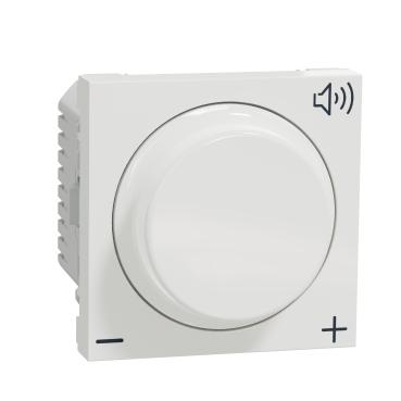 SCHNEIDER Unica NU360218 - Ovládač hlasitosti, 2M, Bílý